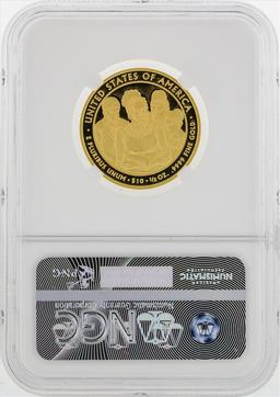 2009 W $10 First Spouse Series Anna Harrison Gold Coin NGC PF69 Ultra Cameo