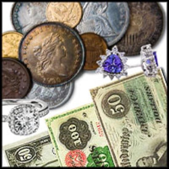 Friday Event- Banknotes, Jewelry, Coins, Etc.