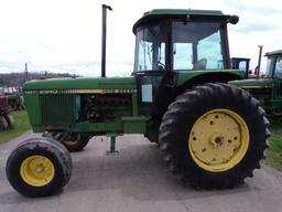 John Deere 2940 Tractor with Sound Guard Cab, Excellent Firestone 8.4-34 Re