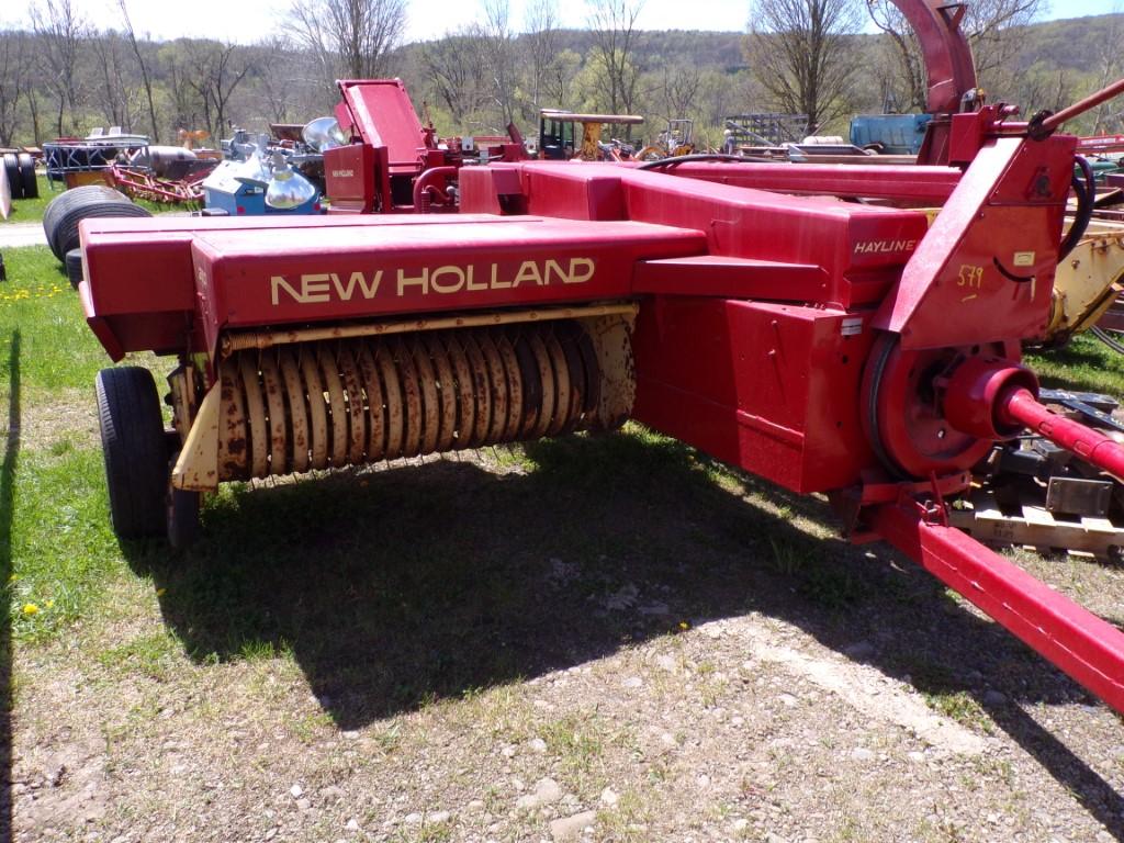 New Holland 310 ''Hay Liner'' Square Baler with Kicker, Ser. # 539943 (5046