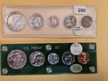 Two nice silver coin sets