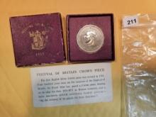 Proof or Prooflike 1951 Great Britain 5 shillings