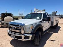 2015 FORD F-550 EXTENDED CAB MECHANICS TRUCK