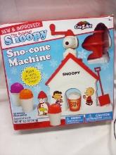 The Original Snoopy Sno-Cone Machine