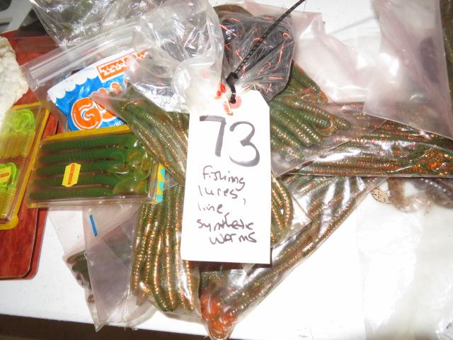 Fishing Lures - synthetic worms