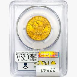 1893 $10 Gold Eagle PCGS MS62