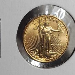 1/10 Troy oz 1999 American Golden Eagle Gold Bullion Coin