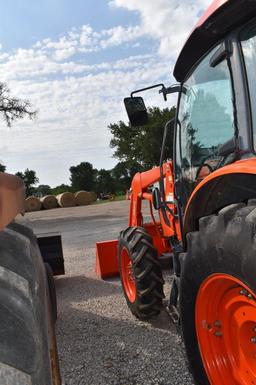 KUBOTA MS-111 TRACTOR W/ KUBOTA M8595 LOADER (SERIAL # 52039) (SHOWING APPX 1,098 HOURS, UP TO THE B