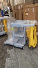 JANITORIAL MOLDED CART
