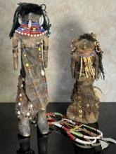 Two Vintage Ethnic Dolls