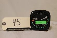 Aerosonic Airspeed Indicator 20-250 Knots Pn 20025-21118