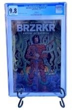 Comic Book BRZRKR: POETRY OF MADNESS #1 ~ FOIL VARIANT CGC 9.8 BOOM 2023