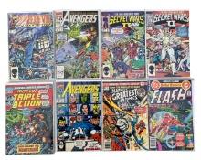 Comic book Avengers Secret Wars Daredevil  Flash Collection lot 8