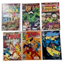 Comic Book  Thor Hulk X-Men Batman collection lot 6