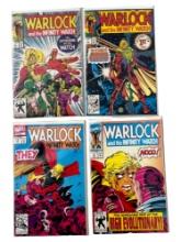 Comic Book Warlock 1, 2, 3, 4 collection lot Marvel Comics