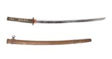 Japanese WWII Army Officers Sword w/ Scabbard