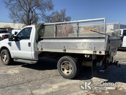 (South Beloit, IL) 2008 Ford F350 Flatbed Truck Runs & Moves