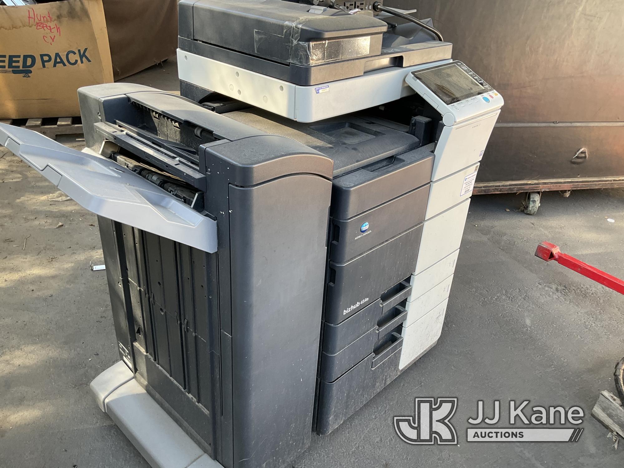 (Jurupa Valley, CA) Konica Minlota Printer Bizhub 454e (Used) NOTE: This unit is being sold AS IS/WH