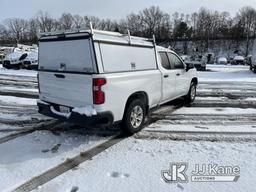 (Kings Park, NY) 2021 Chevrolet Silverado 1500 4x4 Extended-Cab Pickup Truck Runs & Moves, Body Dama
