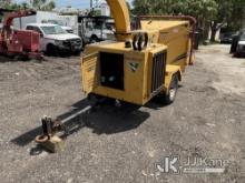 2014 Vermeer BC1000XL Chipper (12in Drum) No Title) (Not Running, Condition Unknown, No Battery) (Se