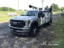 2019 Ford F550 4x4 Extended-Cab Mechanics Service Truck Runs & Moves