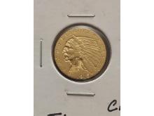 1915 $2.50 INDIAN HEAD GOLD NICE BU