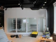 CLEAN ROOM D-INTERIOR WALL SYSTEM ROOM 'D' WITH MINI SPLIT HVAC SYSTEM