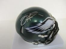 Jalen Hurts of the Philadelphia Eagles signed autographed football mini helmet PAAS COA 678