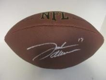 Josh Allen of the Buffalo Bills signed autographed full size brown football PAAS COA 990