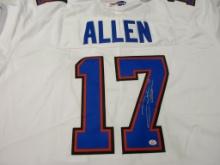 Josh Allen of the Buffalo Bills signed autographed football jersey PAAS COA 129