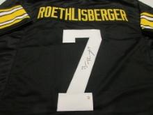 Ben Roethlisberger of the Pittsburgh Steelers signed autographed football jersey PAAS COA 484