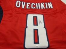 Alexander Ovechkin of the Washington Capitals signed autographed hockey jersey PAAS COA 428