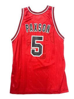 Chicago Bulls John Paxson Autograph Jersey