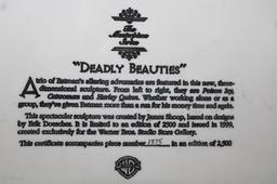 DEADLY BEAUTIES WALL PLAQUE