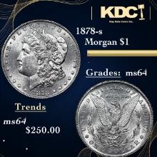 1878-s Morgan Dollar 1 Grades Choice Unc
