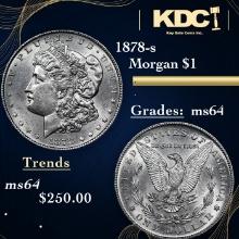 1878-s Morgan Dollar 1 Grades Choice Unc
