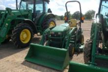 JD 1025R 4WD ROPS W/ LDR AND BUCKET AND BELLY MOWER 240HRS. WE DO NOT GAURANTEE HOURS