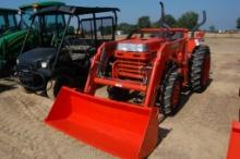 KUBOTA L2600DT 4WD W/ LDR BUCKET 736HRS (WE DO NOT GUARANTEE HOURS)