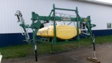 60' 300 GALLON SUMMERS PICKUP SPRAYER, 3 section shut off,  foamer included, monitor in office