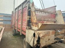 Dion 16' Left Hand Unload Forage Wagon