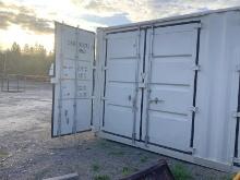 40' Single Load 5 Door High Cube Sea Container