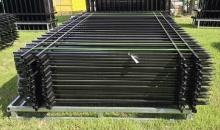(20) Wrought Iron Fence Panels - 10' x 7'