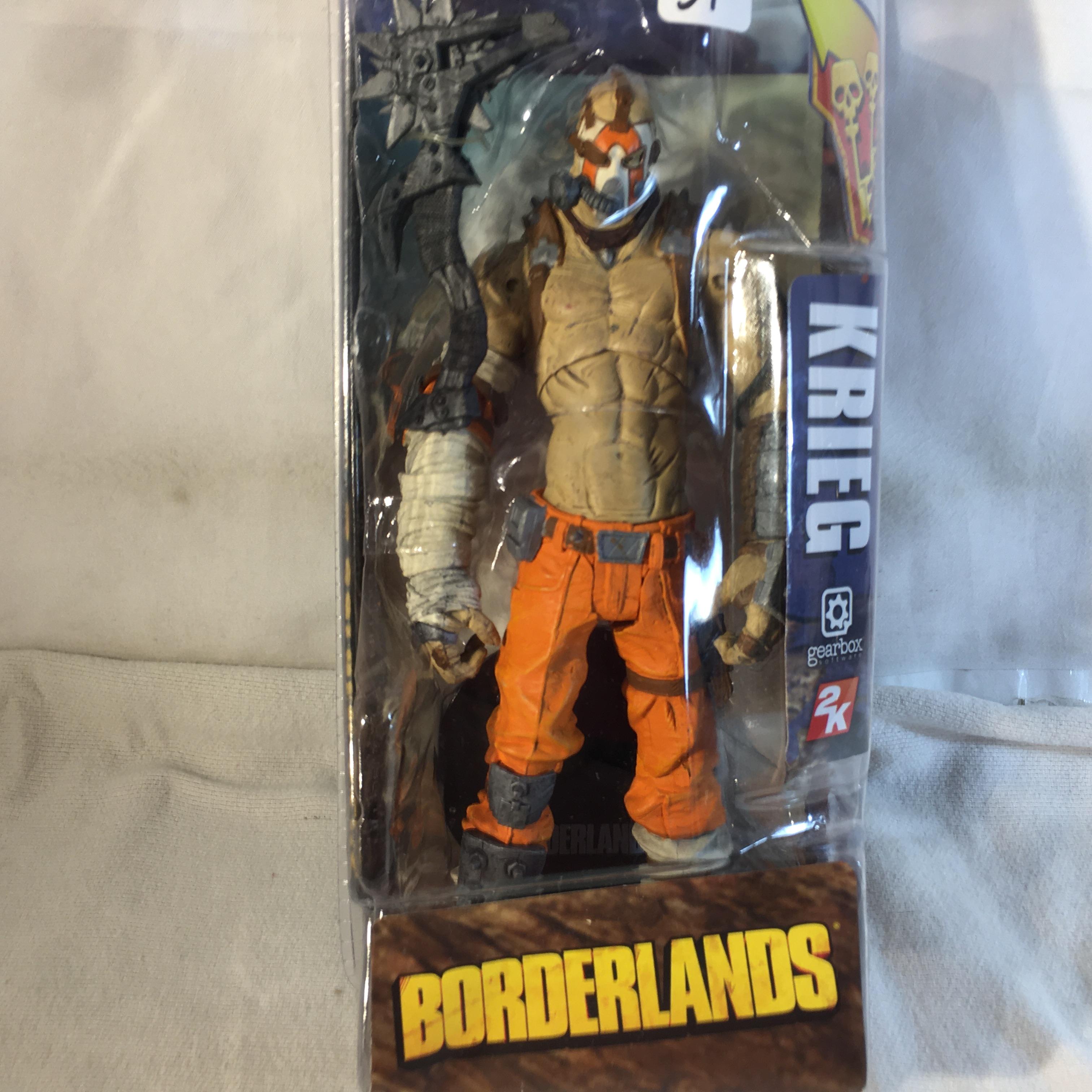 NIP Collector McFarlane Toys Borderlands Krieg Action Figure 8'tall Figure