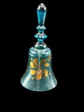 Mouth Blown Glass Bell, Made in Hungary—7.5” Tall