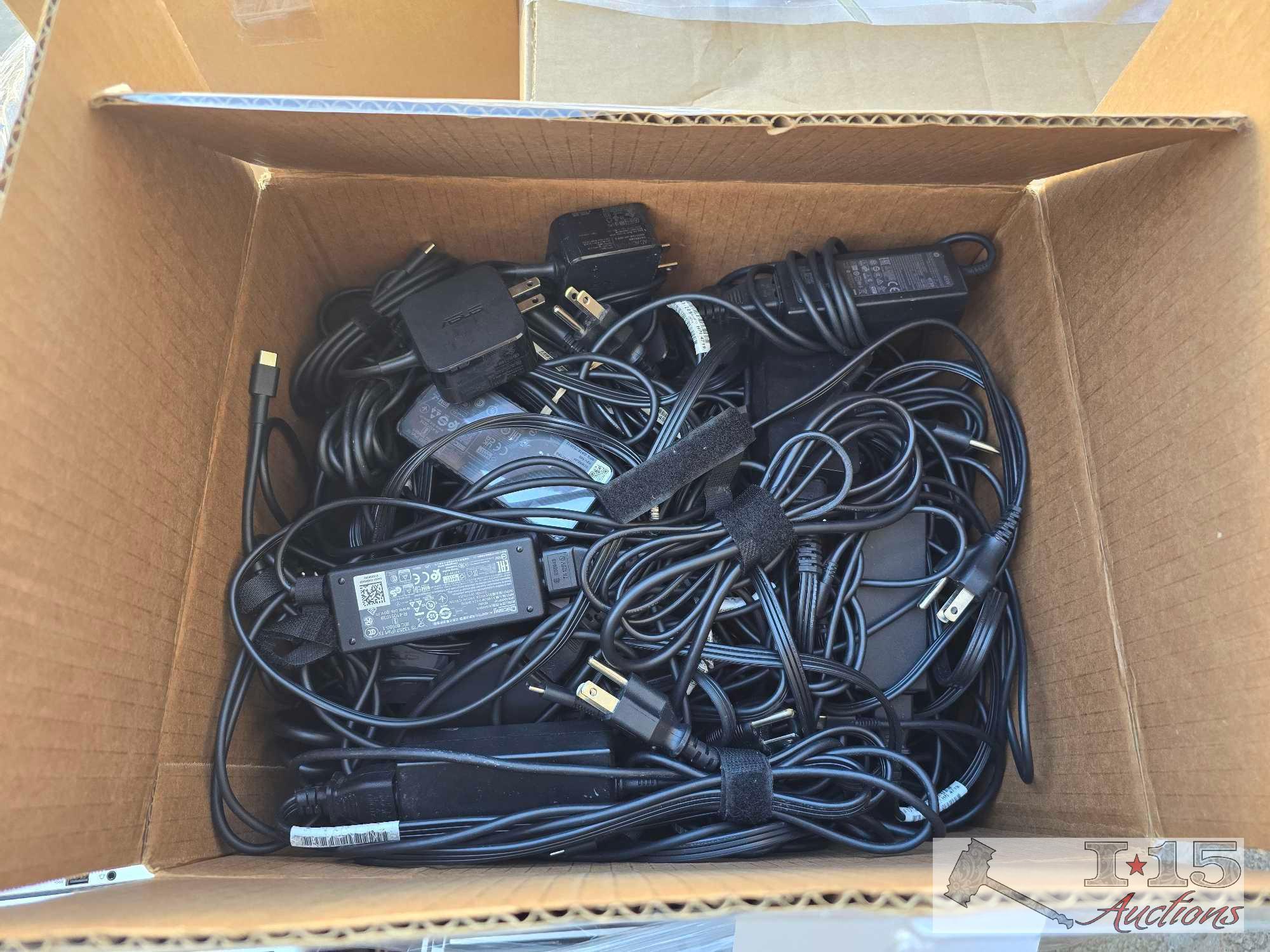 (229) HP Chromebook and Chargers