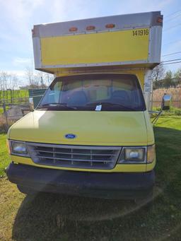 1994 Ford E350 box truck, gas, runs