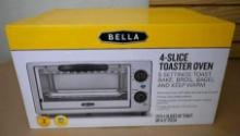 Bella Four Slice Toaster Oven
