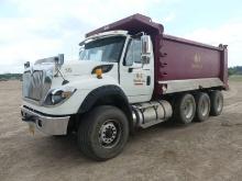 2015 International 7600 Tri-axle Dump Truck, s/n 1HTGSSNT3FH126065: Allison
