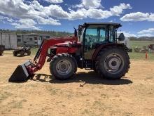 2018 Massey Ferguson 4x4 Tractor w/ Cab & Massey Ferguson 936X Front-End Loader