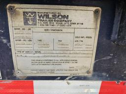 2002 Wilson Hyd Fliptail Semi Trailer